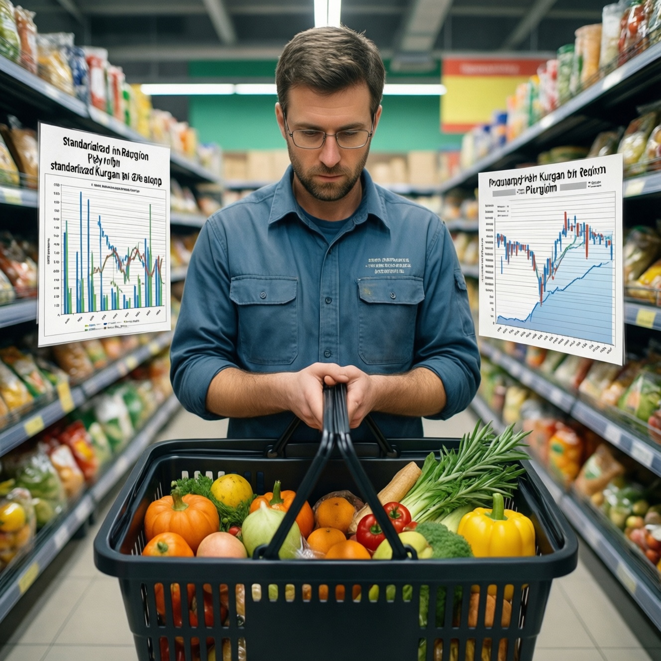 Цены и продукты: как меняется стоимость базовой корзины в Курганской области